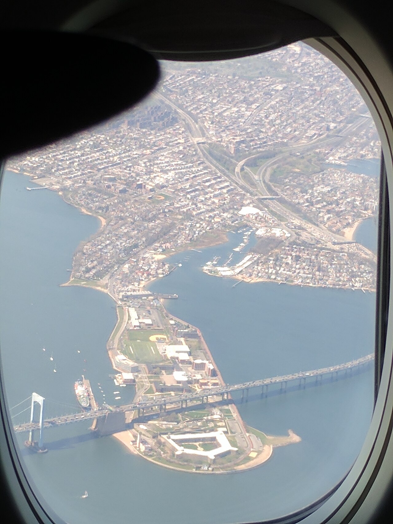 A view of Throggs Neck in the Bronx